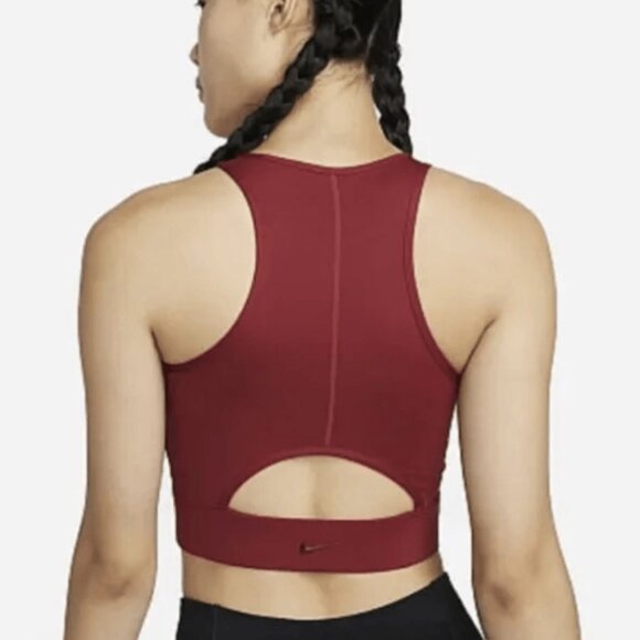 Nike Dri-FIT Buckle Crop Tank | Size XL | Style DD5063-690 | NWT | Buckle Detail - Picture 3 of 4